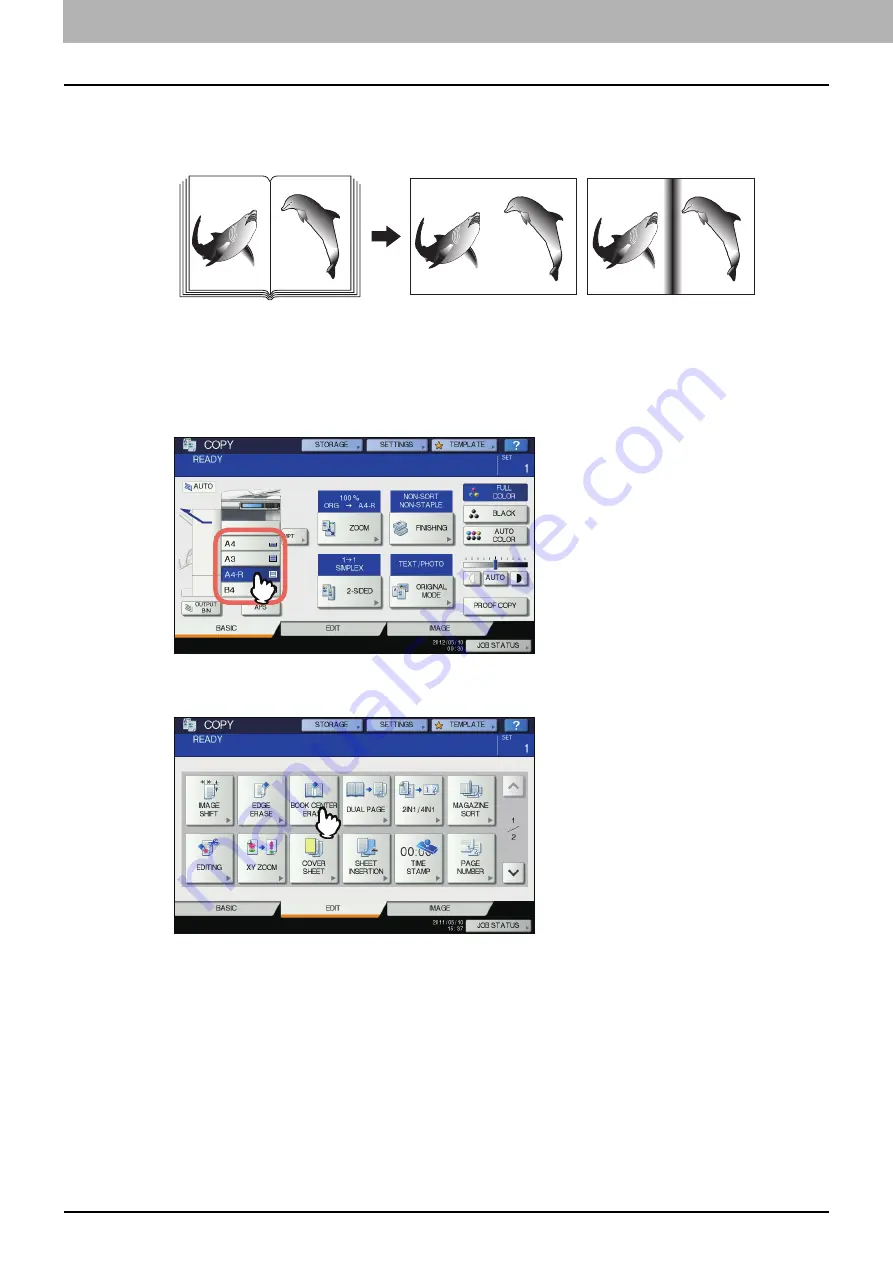 Toshiba ES9455 MFP Copying Manual Download Page 110