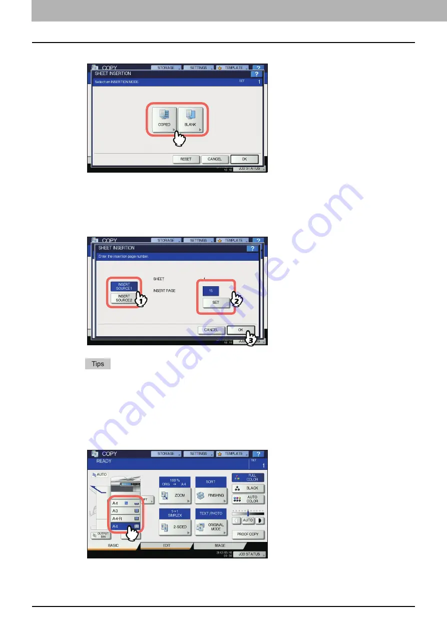 Toshiba ES9455 MFP Copying Manual Download Page 128