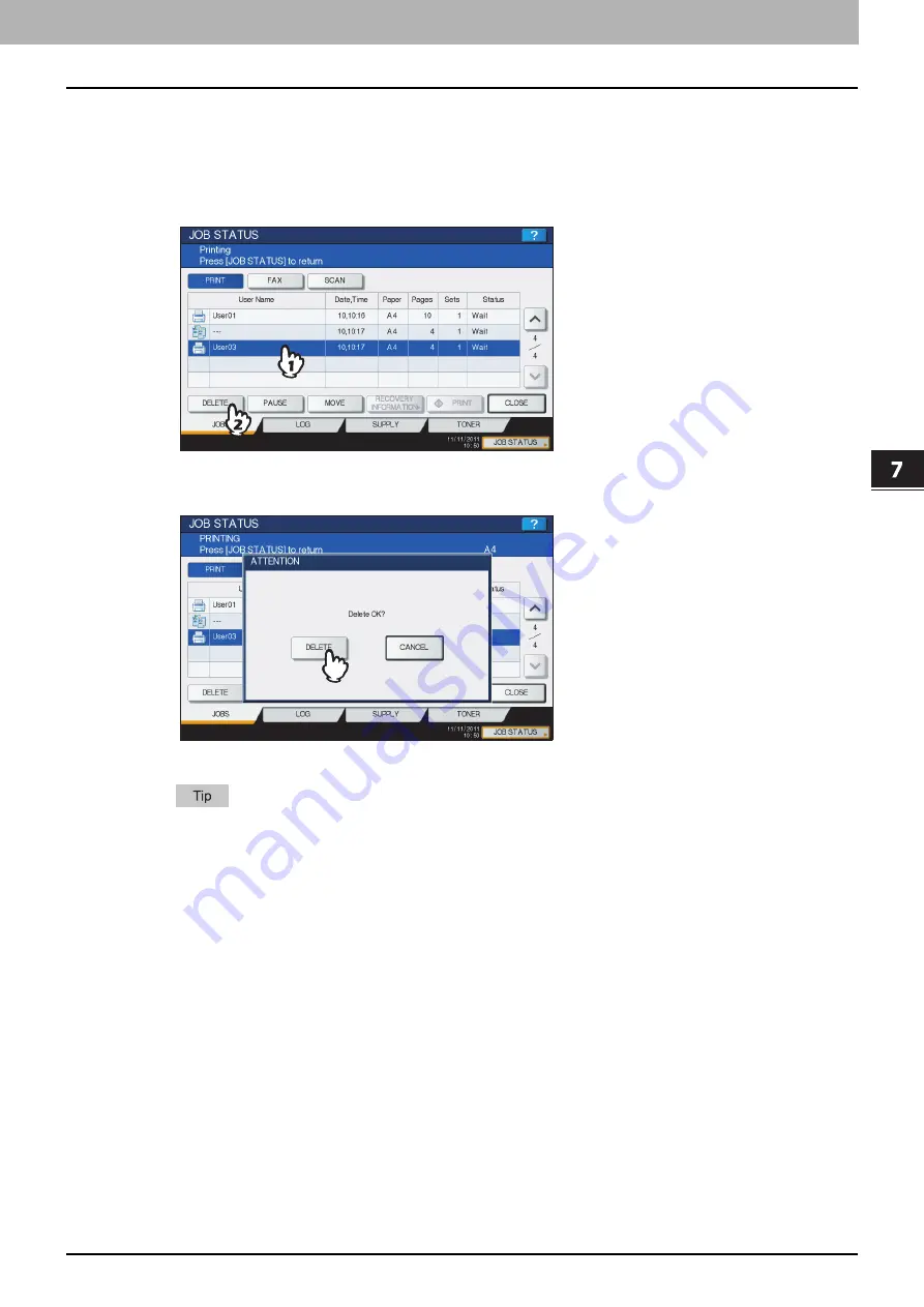 Toshiba ES9455 MFP Copying Manual Download Page 187