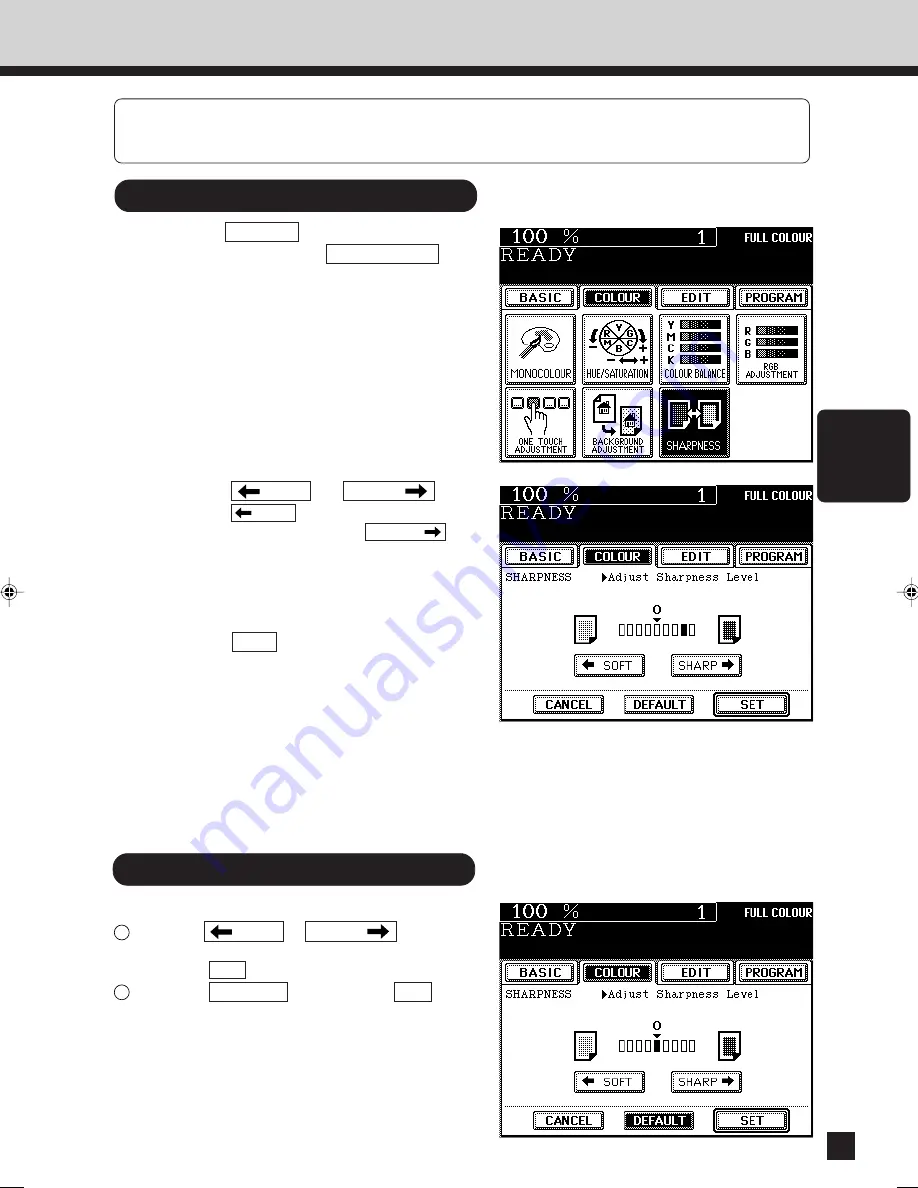 Toshiba FC15 Operator'S Manual Download Page 63