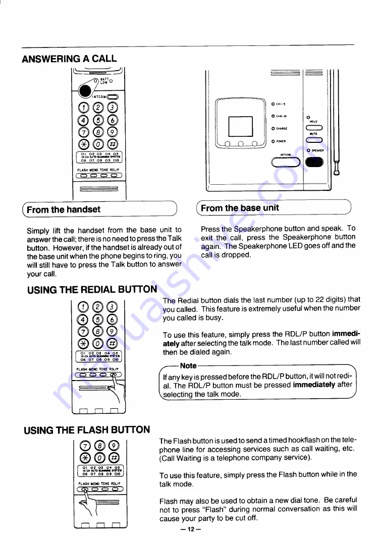 Toshiba FT-6310 Owner'S Manual Download Page 12