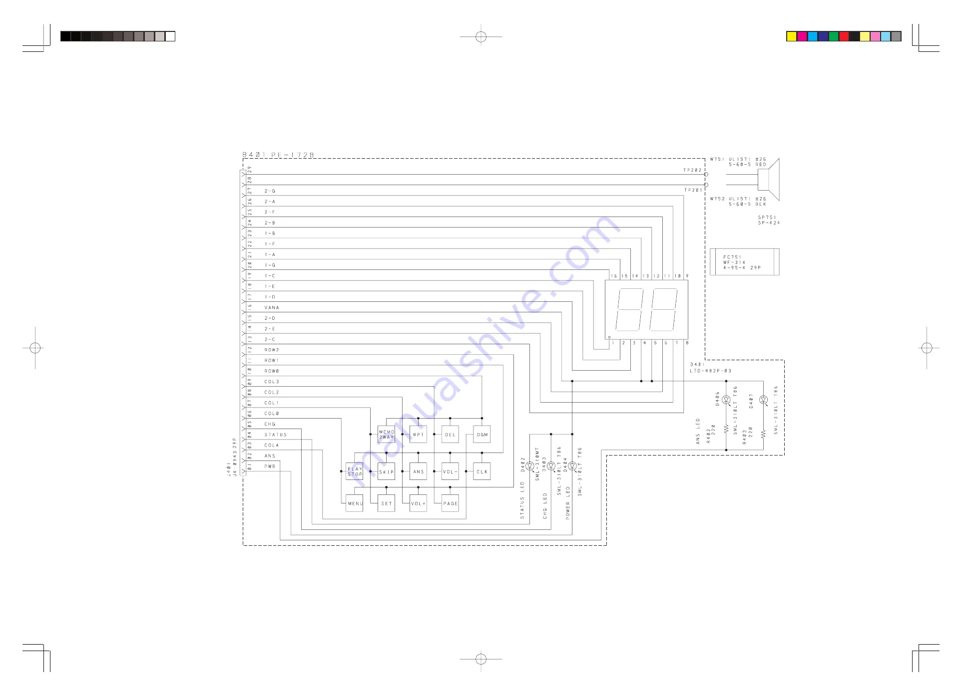 Toshiba FT-8901A Service Manual Download Page 12