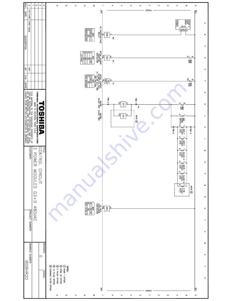 Toshiba G3+B Series Скачать руководство пользователя страница 12