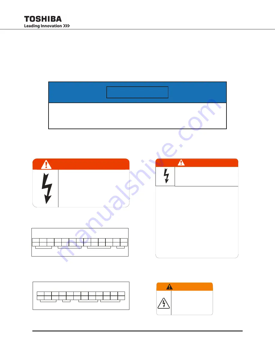 Toshiba G8000 Series Installation And Operation Manual Download Page 24