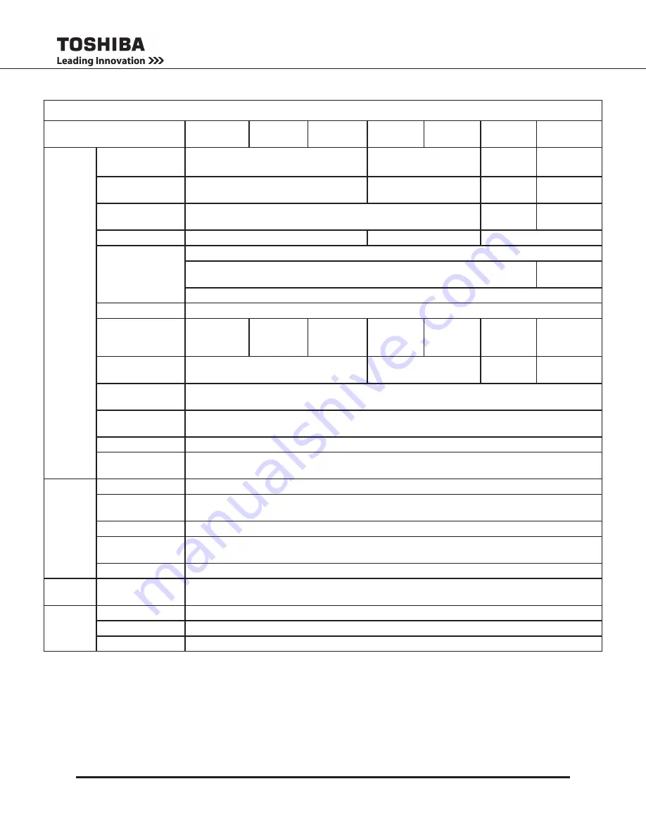 Toshiba G8000 Series Installation And Operation Manual Download Page 61