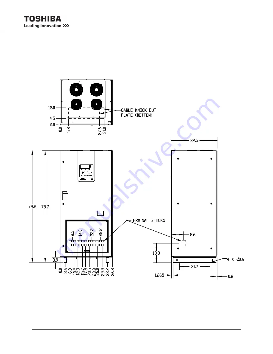 Toshiba G8000 Series Installation And Operation Manual Download Page 96