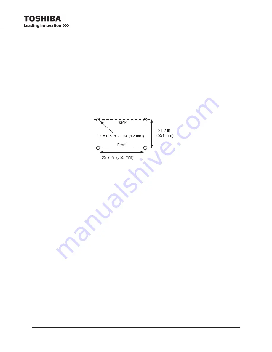 Toshiba G8000 Series Installation And Operation Manual Download Page 97