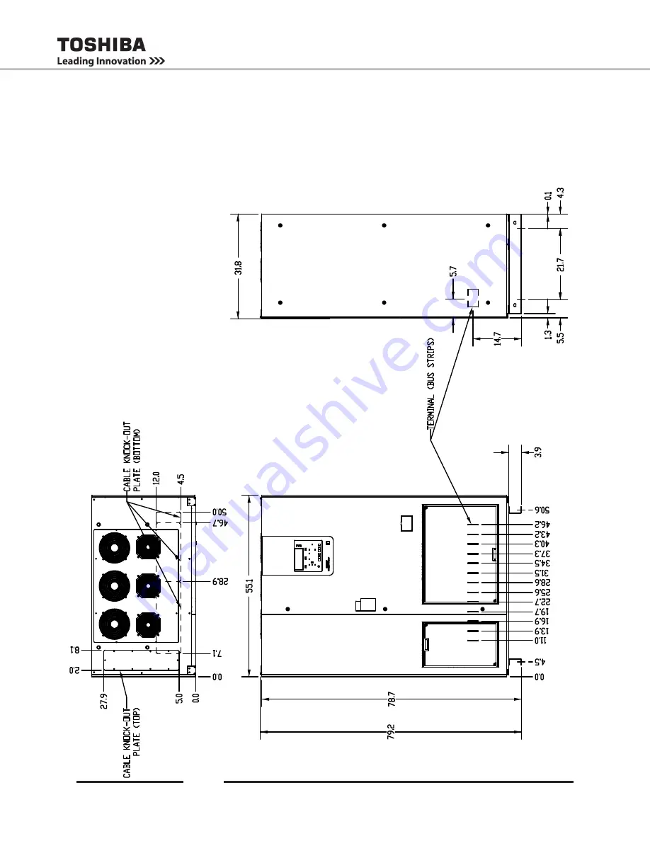 Toshiba G8000 Series Installation And Operation Manual Download Page 102