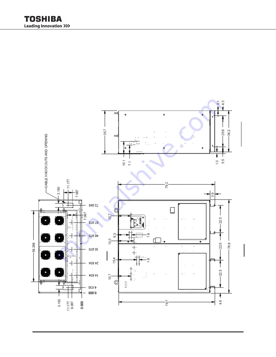 Toshiba G8000 Series Installation And Operation Manual Download Page 105