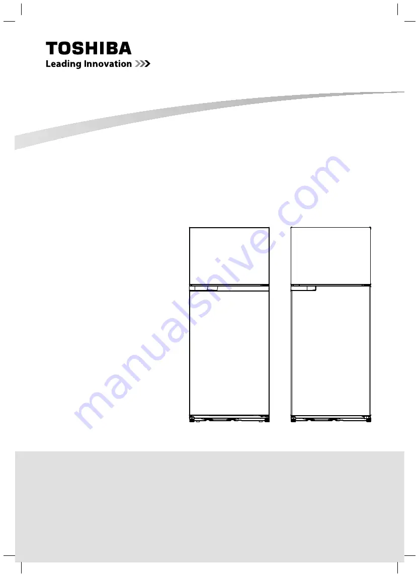 Toshiba GR-H52MBZ Скачать руководство пользователя страница 1