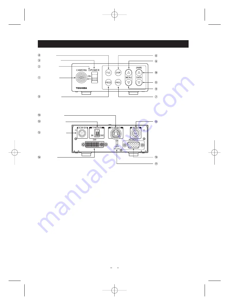 Toshiba IK-CT1C Instruction Manual Download Page 8