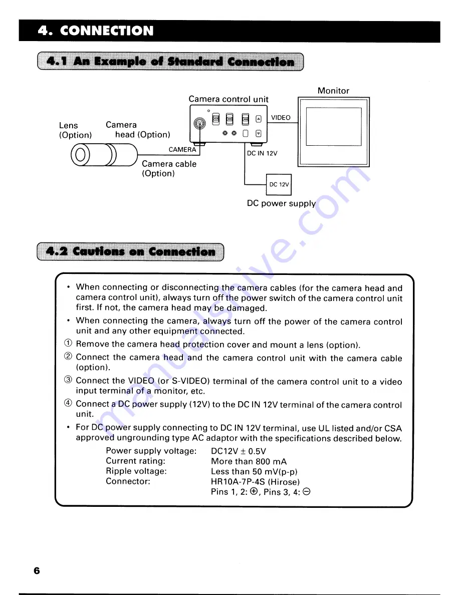 Toshiba IK-CU43A Скачать руководство пользователя страница 6