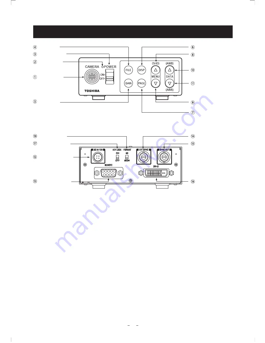 Toshiba IK-HD3D Instruction Manual Download Page 8