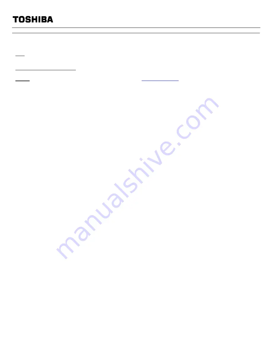 Toshiba L505-ES5036 Specifications Download Page 4