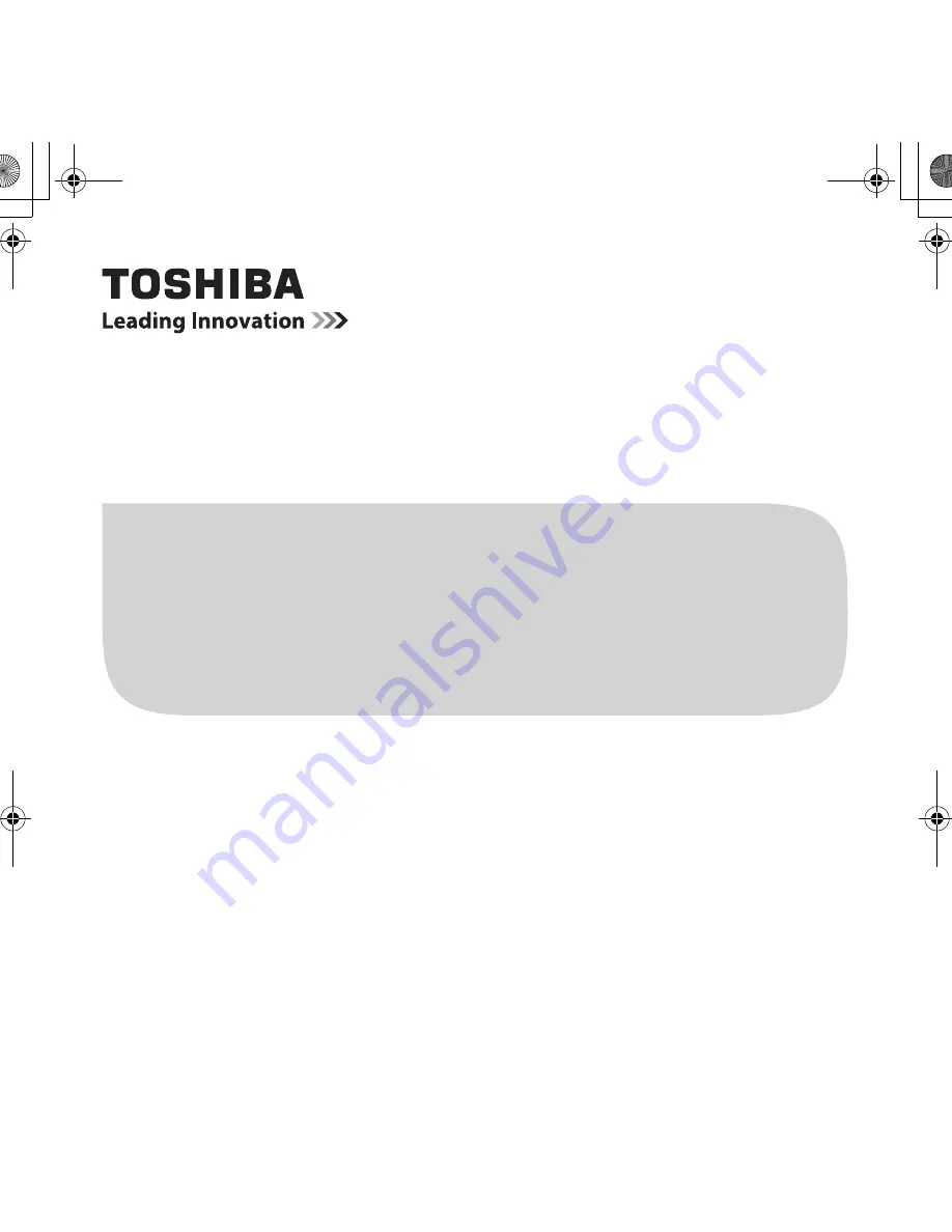 Toshiba L7300A Digital Series User Manual Download Page 1