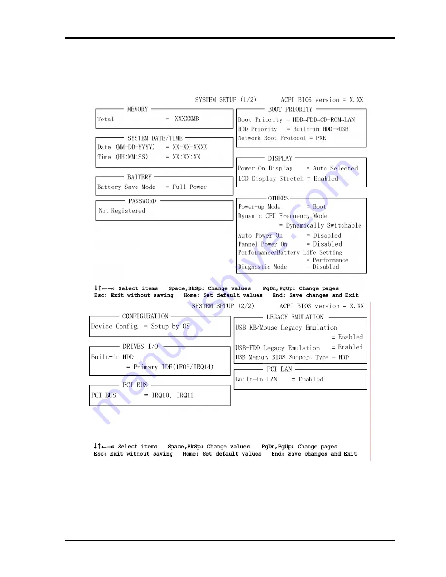 Toshiba libretto U100 Series Maintenance Manual Download Page 208