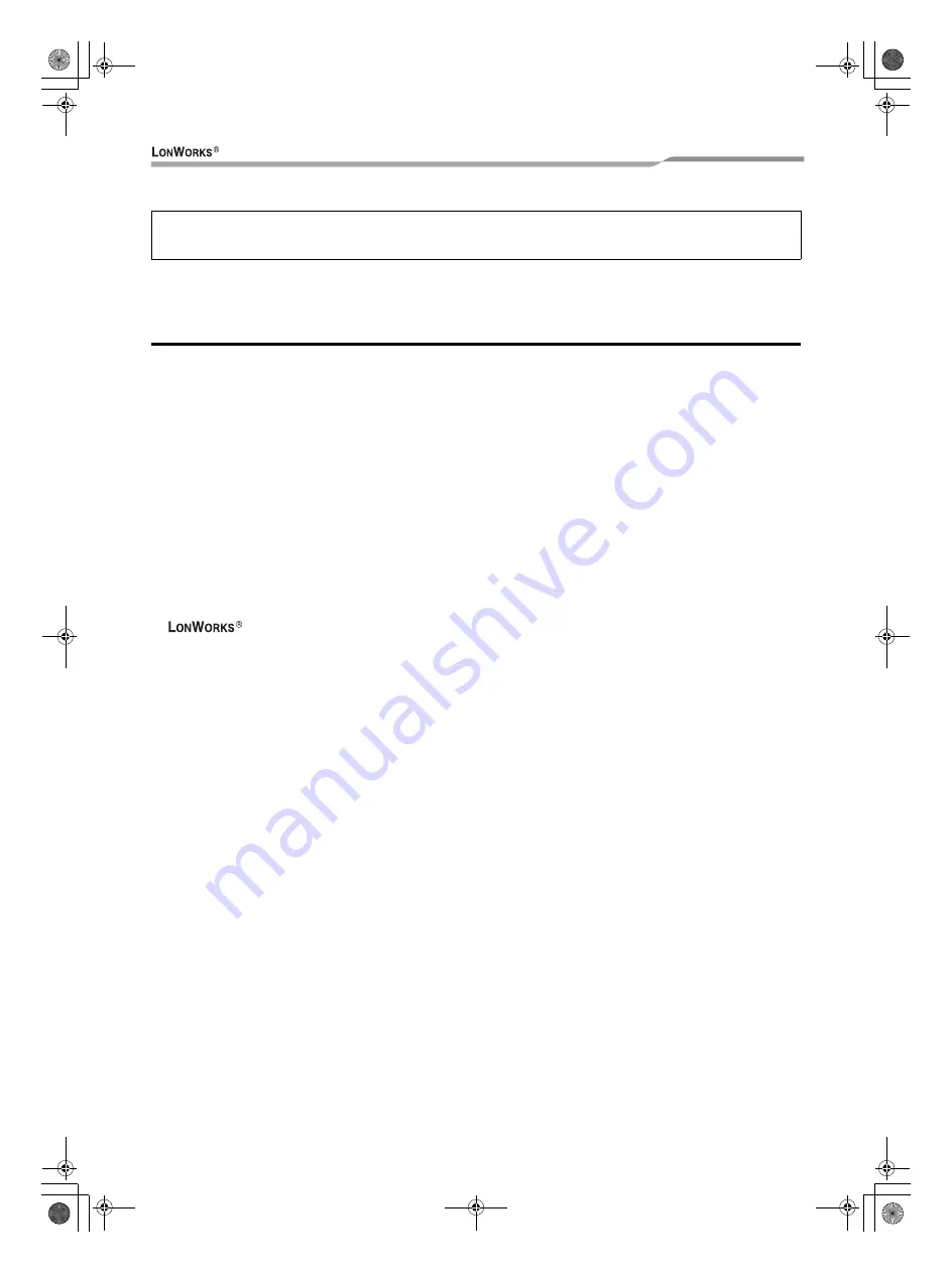 Toshiba LonWorks TCB-IFLN642TLUL Installation Manual Download Page 2