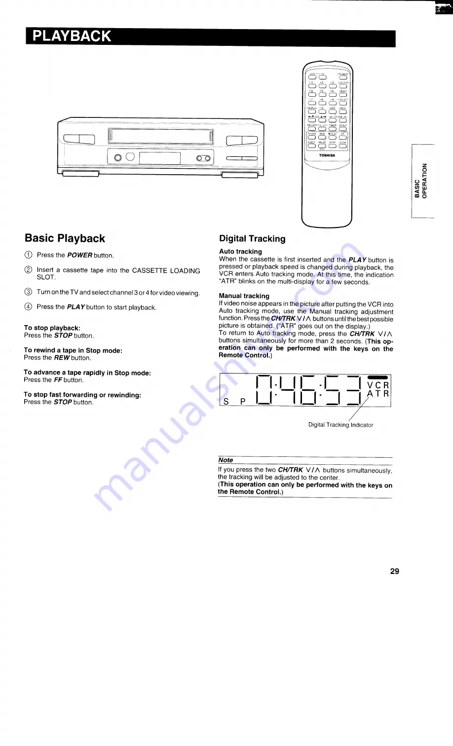 Toshiba M-262 Скачать руководство пользователя страница 29