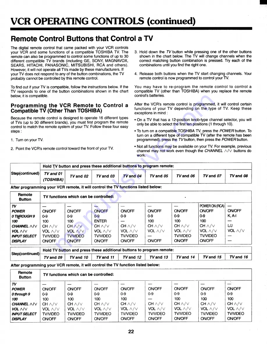 Toshiba M-472 Owner'S Manual Download Page 23