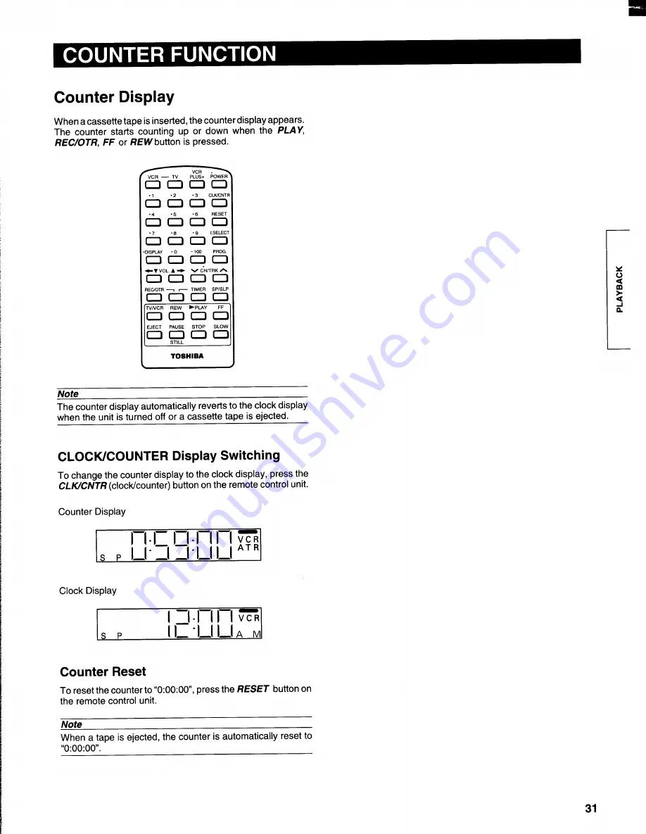 Toshiba M-473 Owner'S Manual Download Page 31