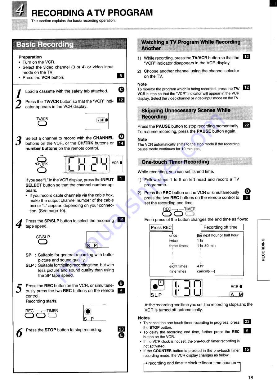 Toshiba M-624 Owner'S Manual Download Page 19