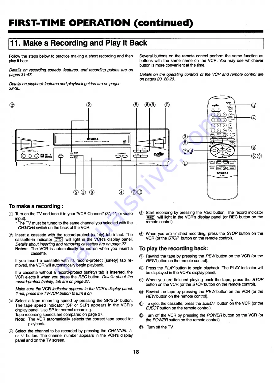 Toshiba M-684 Скачать руководство пользователя страница 19