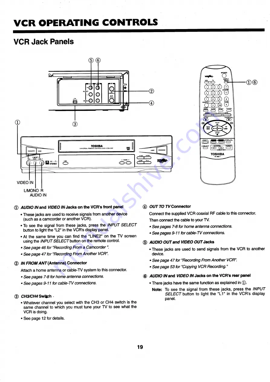 Toshiba M-684 Скачать руководство пользователя страница 20