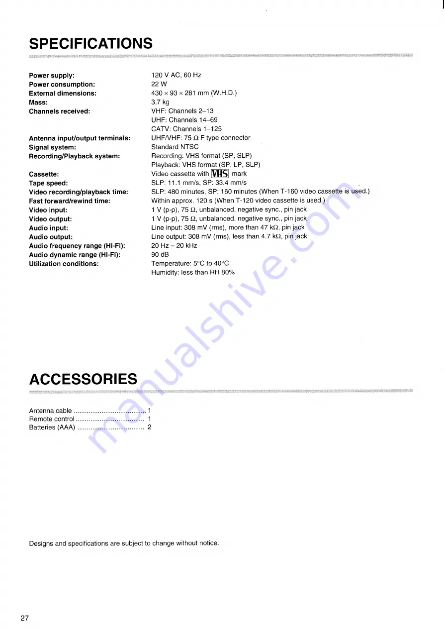 Toshiba M-754 Owner'S Manual Download Page 28