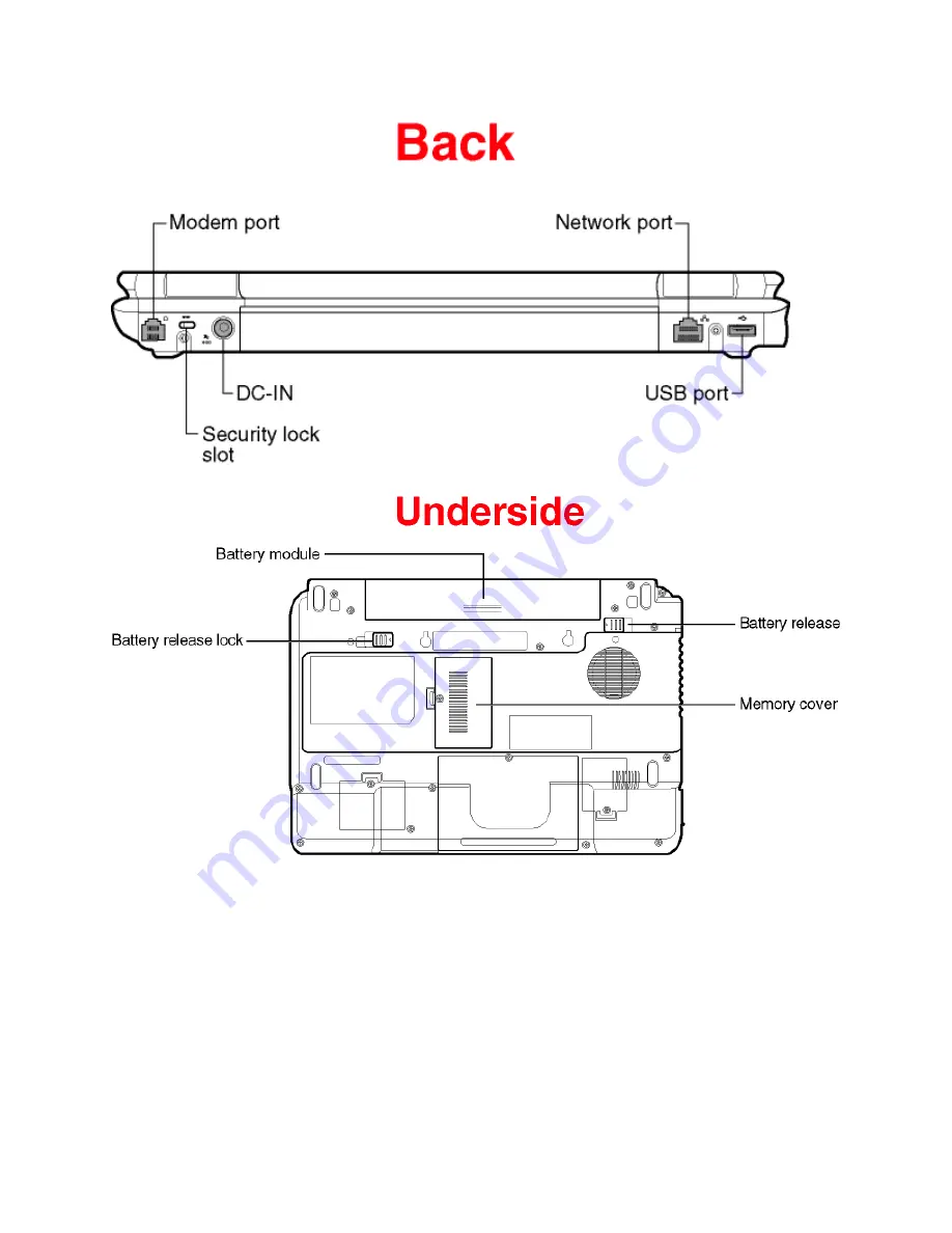 Toshiba M100-ST5111 Specifications Download Page 8