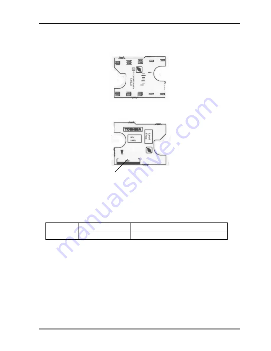 Toshiba M200 - Portege - Pentium M 1.5 GHz Maintenance Manual Download Page 277