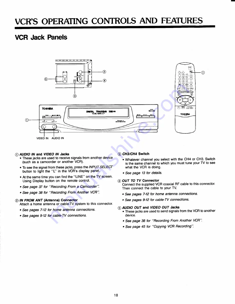 Toshiba M228 Owner'S Manual Download Page 19