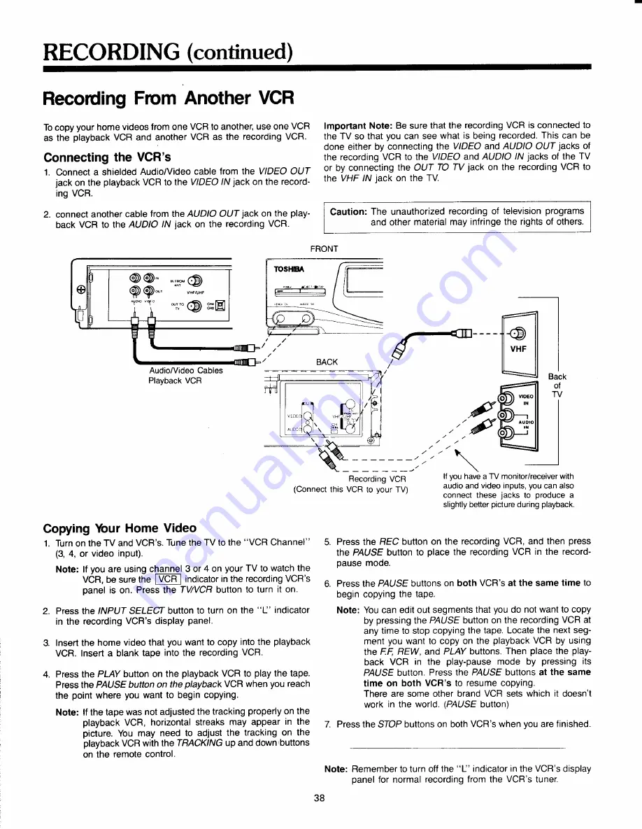 Toshiba M228 Owner'S Manual Download Page 39