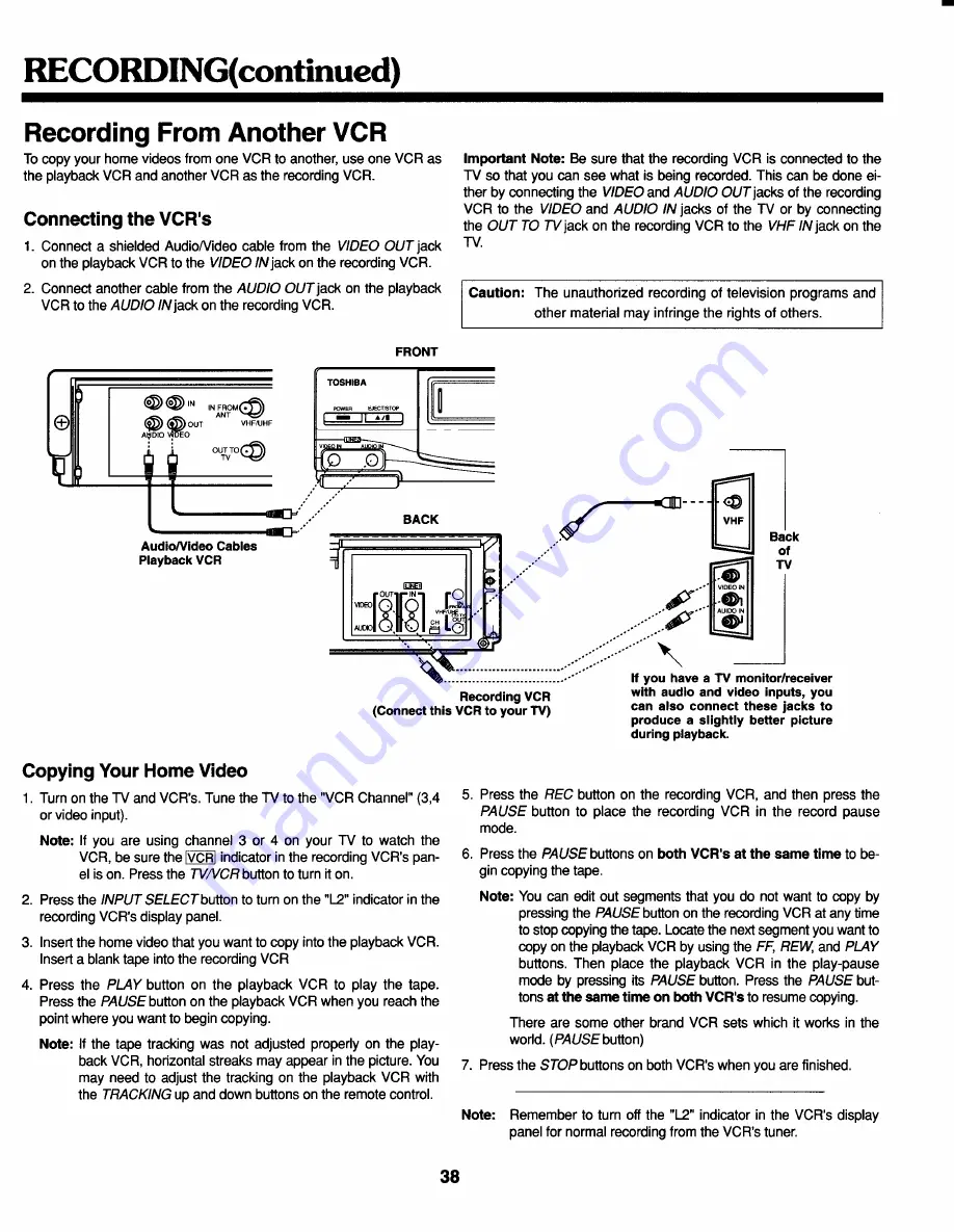 Toshiba M249 Owner'S Manual Download Page 39