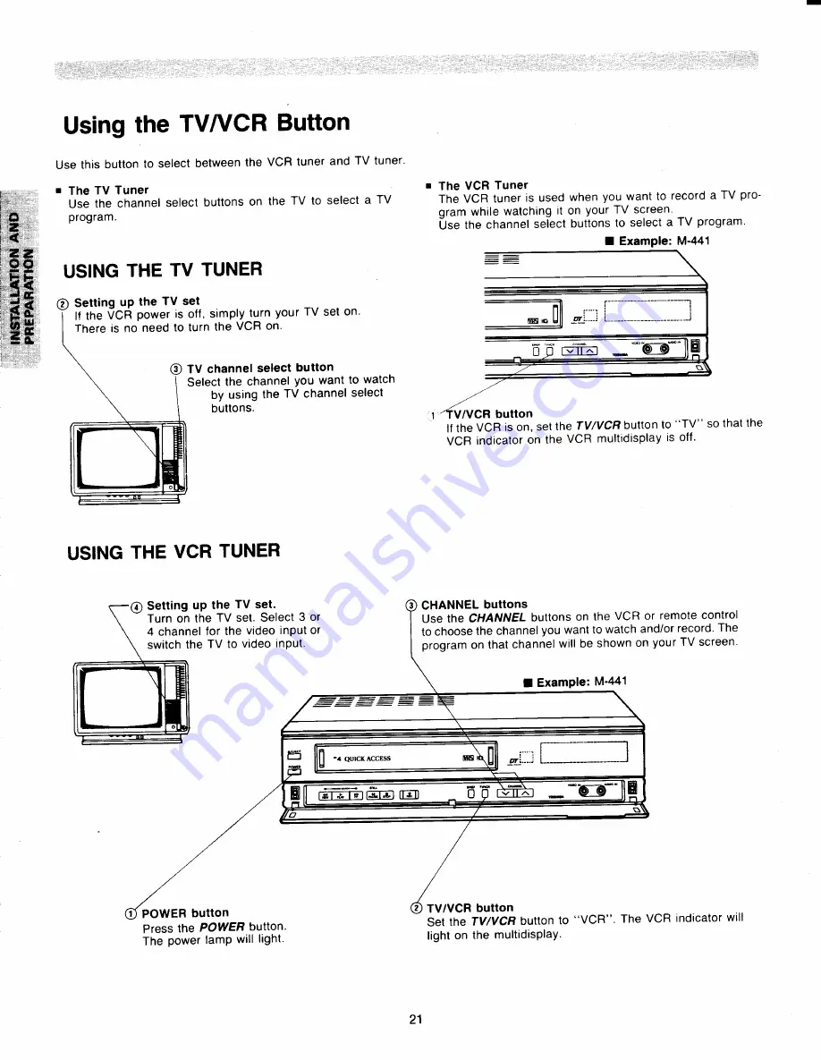 Toshiba M421 Скачать руководство пользователя страница 22