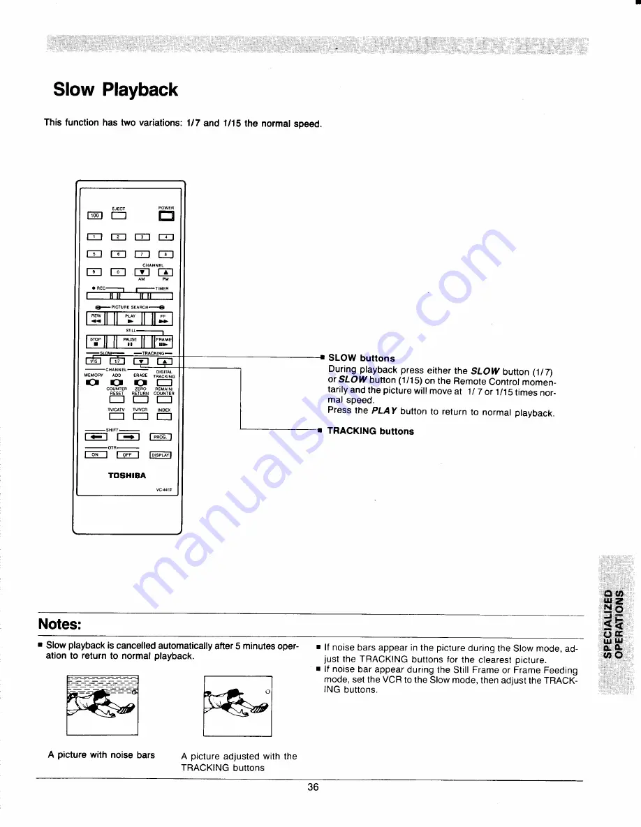 Toshiba M421 Owner'S Manual Download Page 37