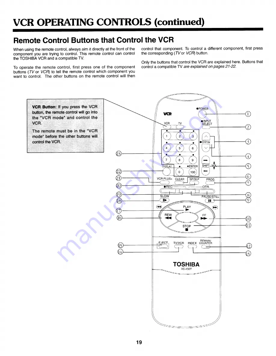 Toshiba M456 Owner'S Manual Download Page 20