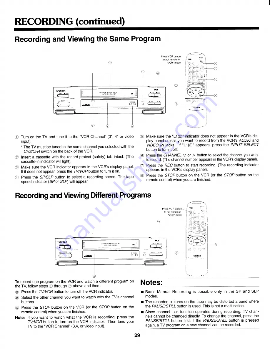 Toshiba M456 Owner'S Manual Download Page 30