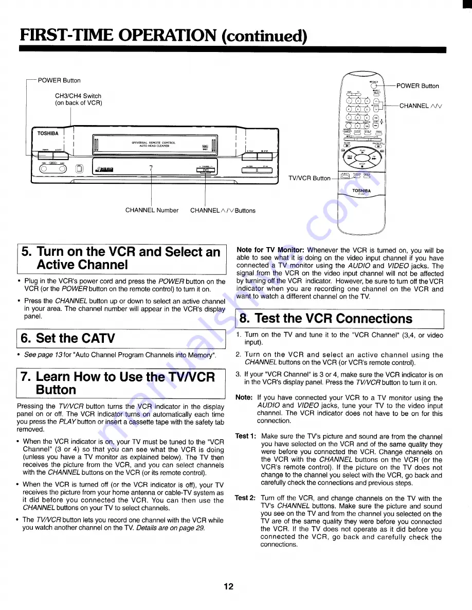 Toshiba M461 Owner'S Manual Download Page 13