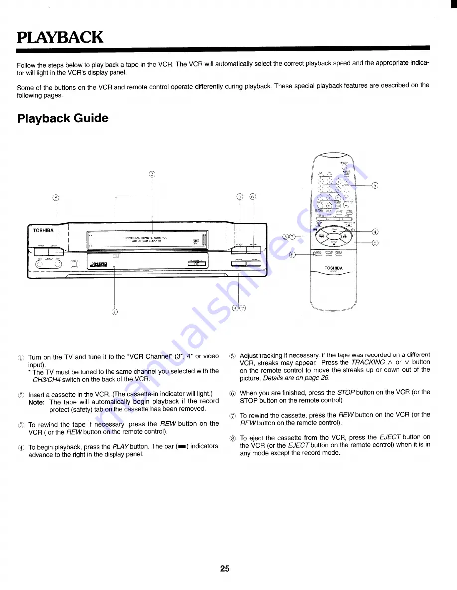 Toshiba M461 Owner'S Manual Download Page 26