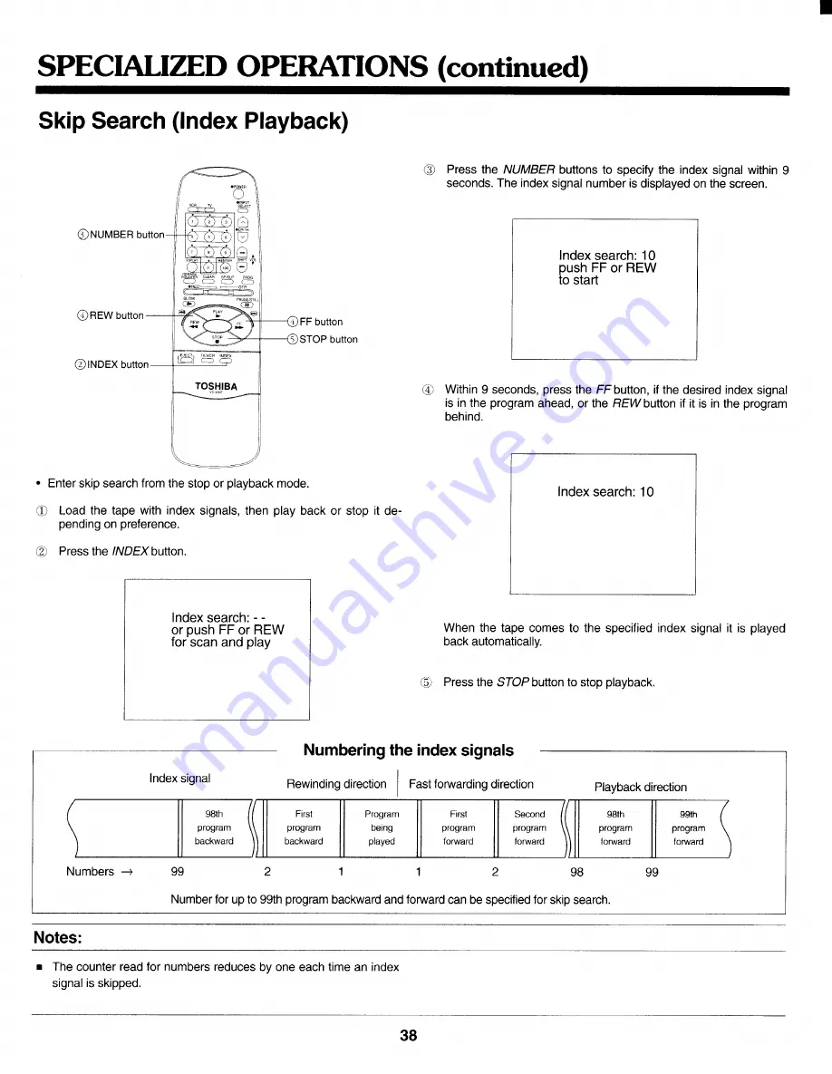 Toshiba M461 Owner'S Manual Download Page 39