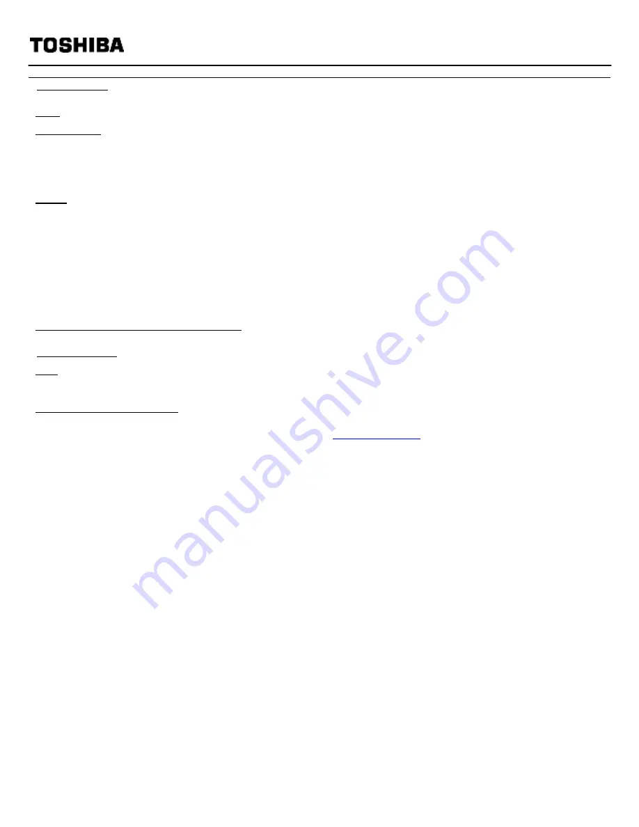 Toshiba M645-S4055 Specifications Download Page 4