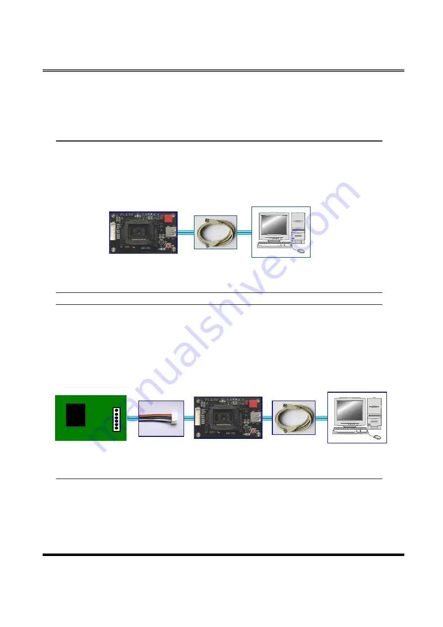 Toshiba MCU FLASH WRITER Instruction Manual Download Page 3