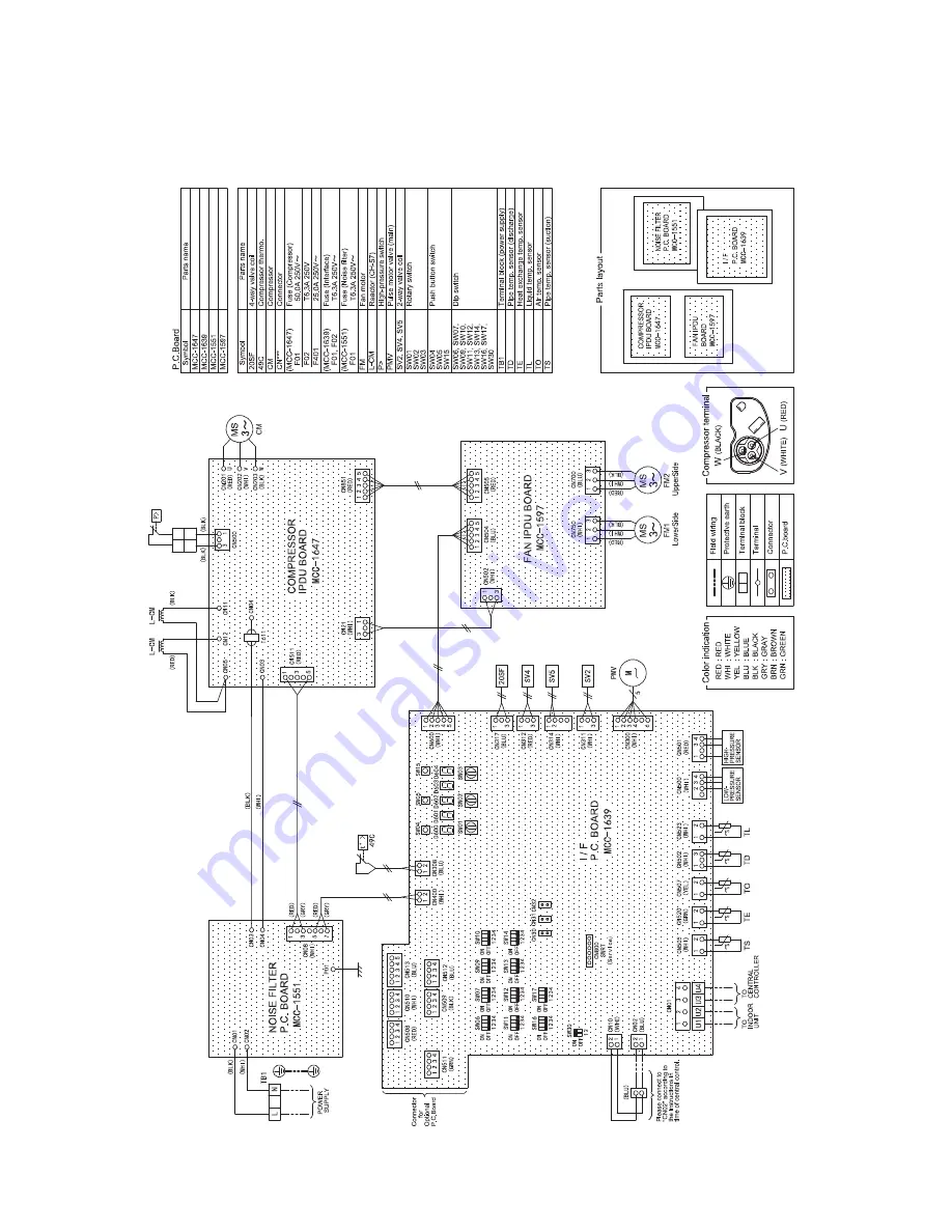 Toshiba MCY-MHP0404HT Service Manual Download Page 19