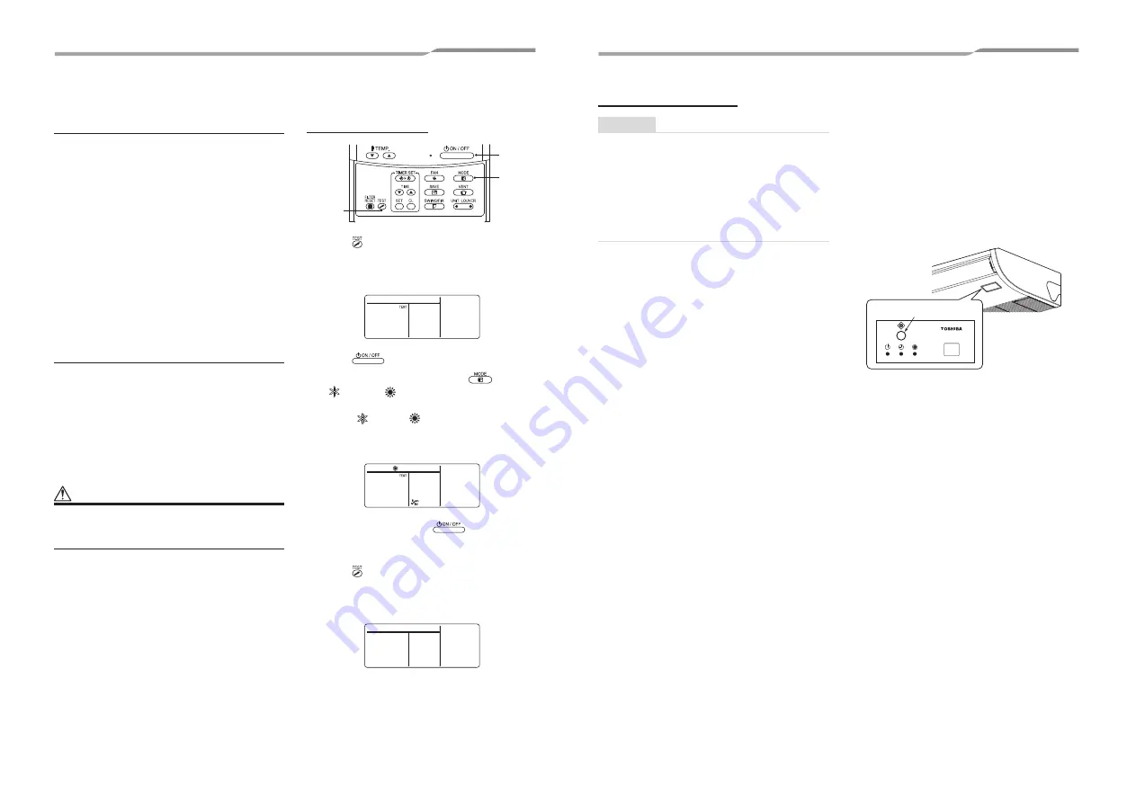 Toshiba MMC-AP0158HP Series Скачать руководство пользователя страница 20