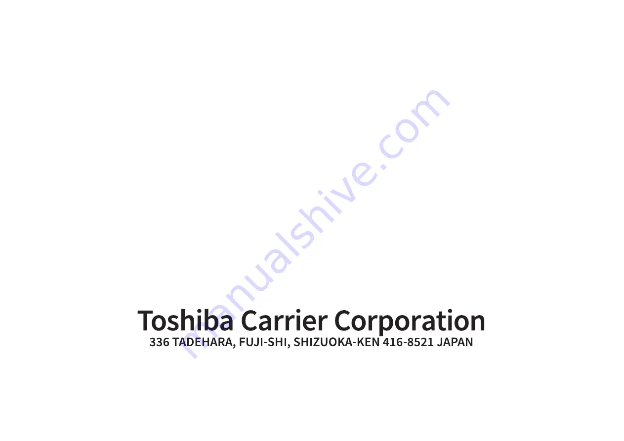 Toshiba MMF-UP0151H-E Installation Manual Download Page 30