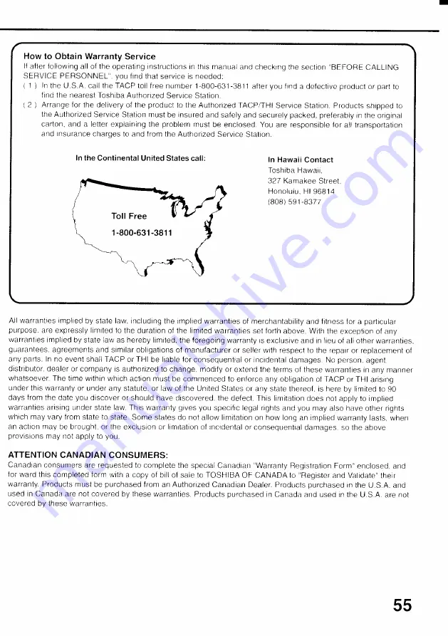 Toshiba MV13K1 Owner'S Manual Download Page 57