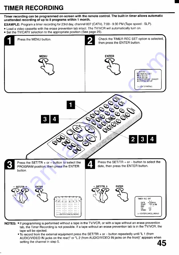 Toshiba MV9DL2 Owner'S Manual Download Page 47