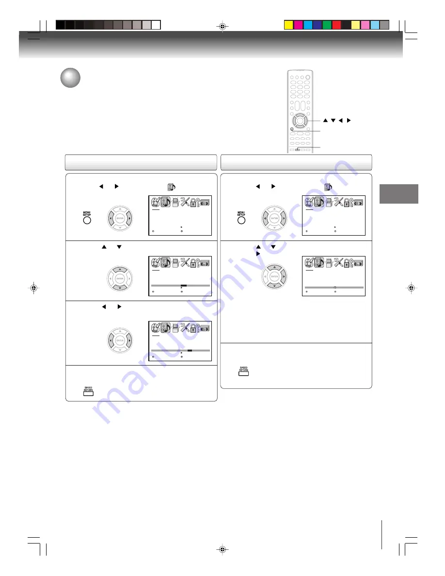 Toshiba MW 26G71 Owner'S Manual Download Page 45