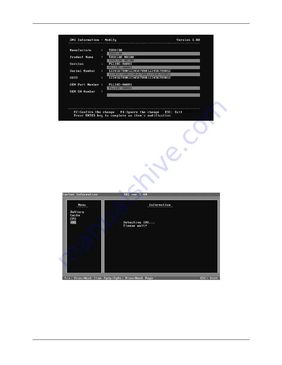 Toshiba NB 100 Series Maintenance Manual Download Page 70