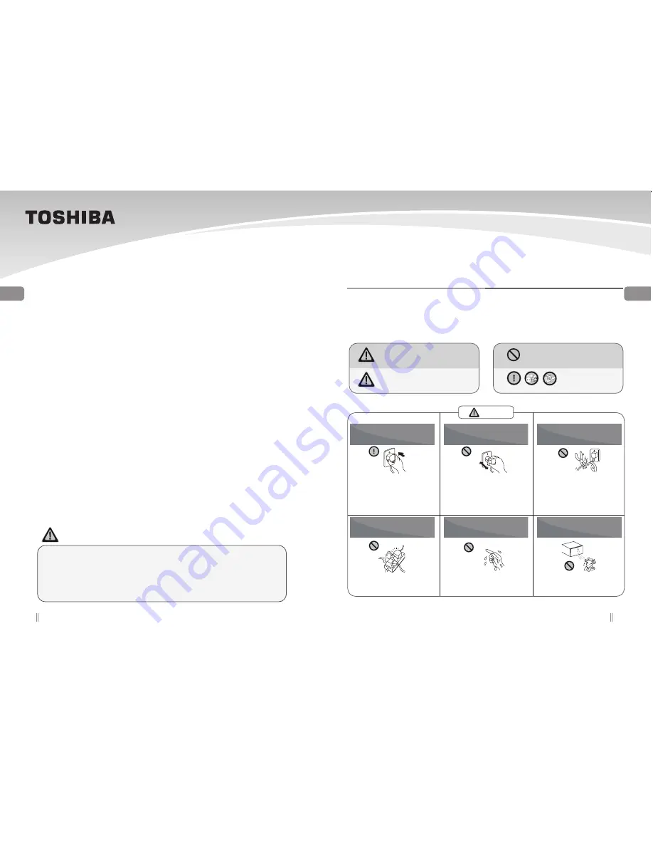 Toshiba RAC-H07B Owner'S Manual Download Page 2